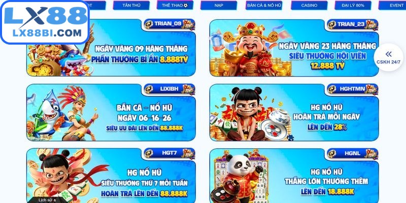 Điều kiện nhận khuyến mãi